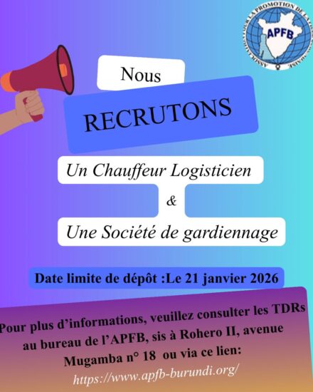 Opportunités de recrutement